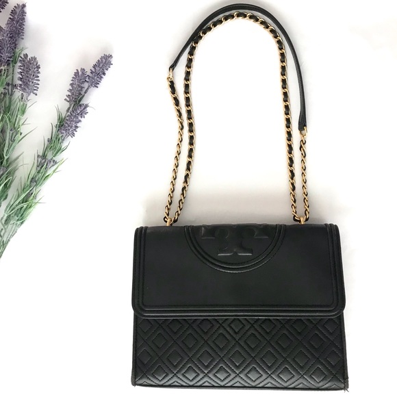Tory Burch Handbags - • Tory Burch Fleming Convertible Shoulder Bag •